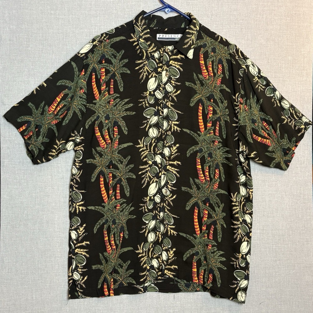 Vintage Hawaiian Camp Shirt Identical to Alton Brown Good Eats Shirt Season 1